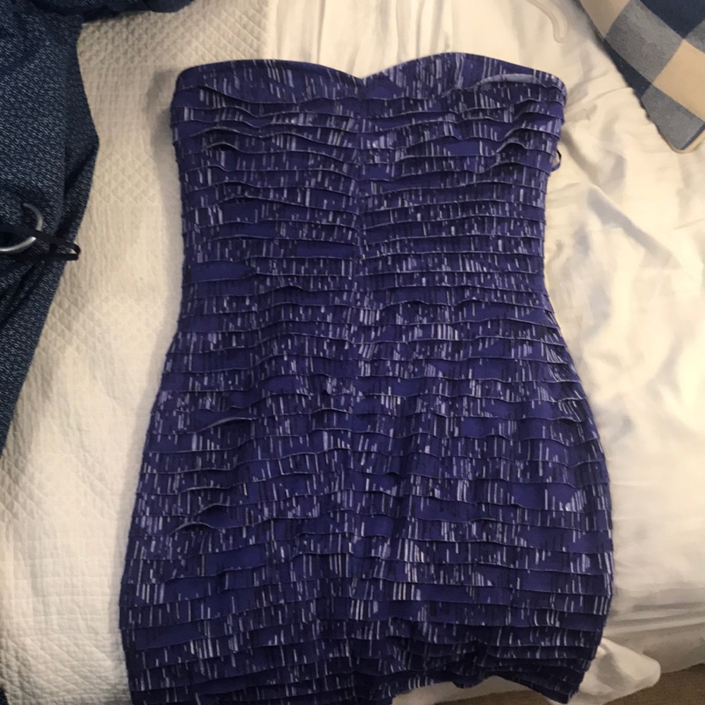 Strapless bodycon dress